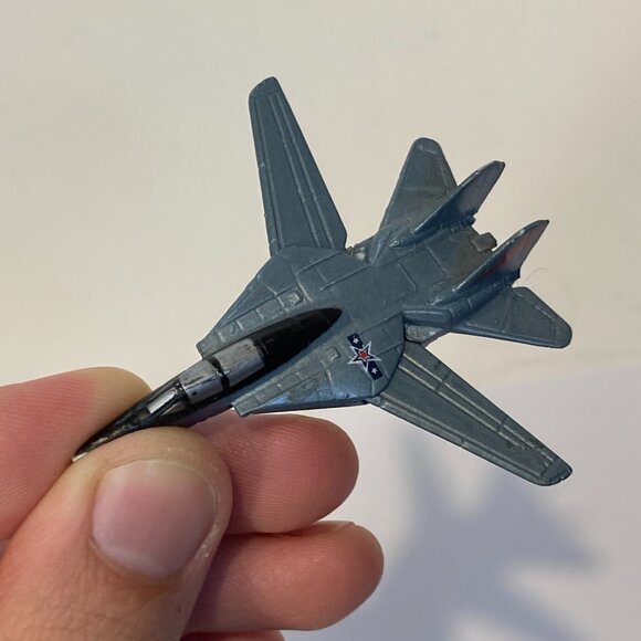 Vintage Micro Machines Military F-14 Tomcat Fighter Aircraft Galoob LGTI 1992 - Picture 7 of 11